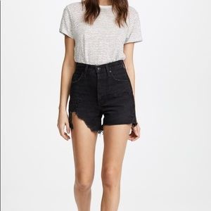 Agolde Dee ultra high rise short